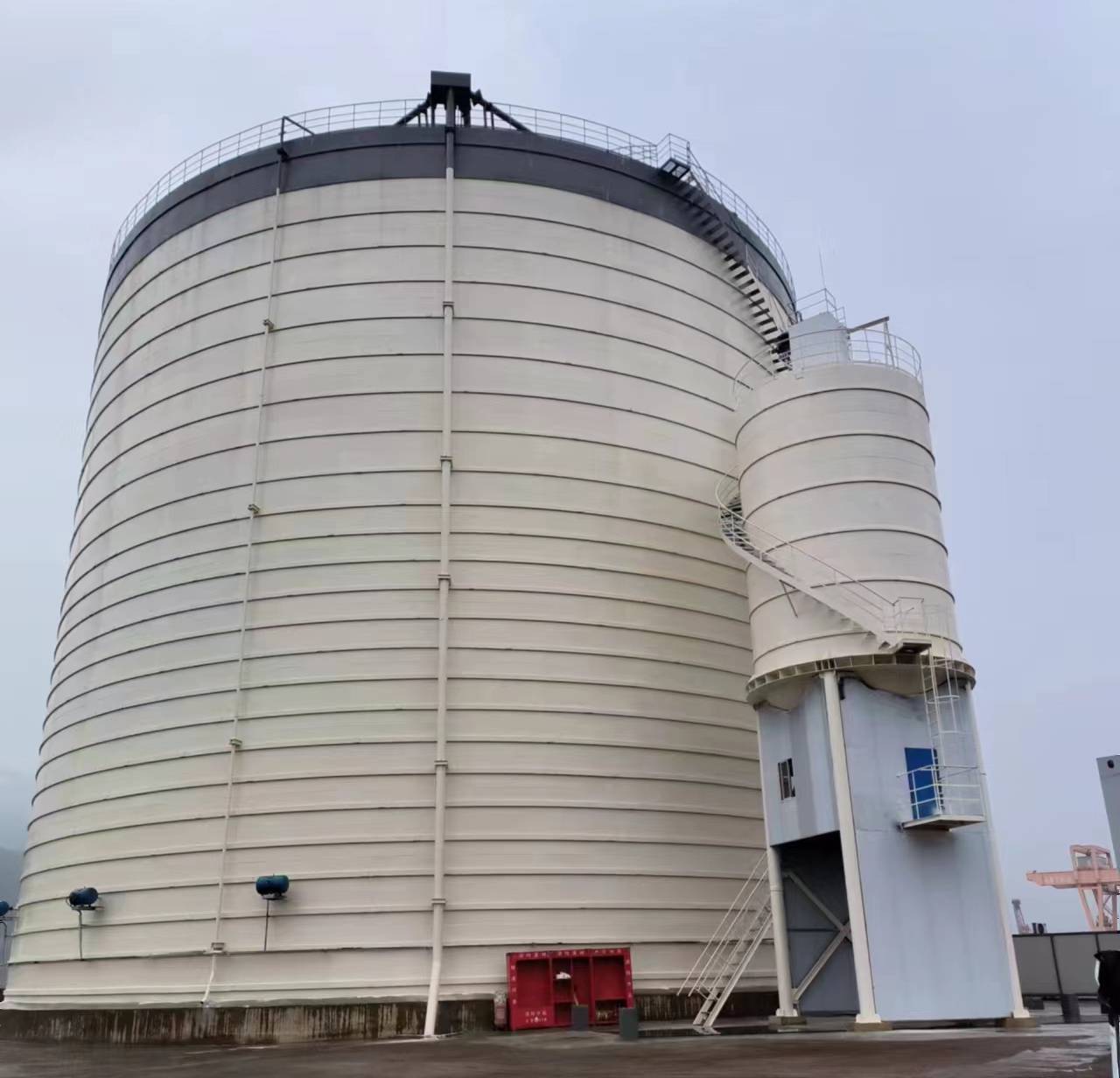 南岔10万吨水泥钢板库